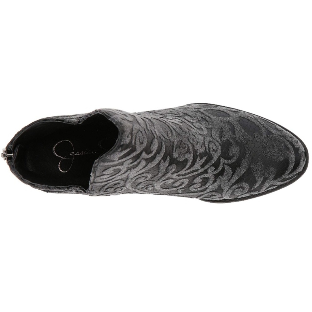 Sassy Jessica Simpson Western Ankle Booties - Picture 6 of 8